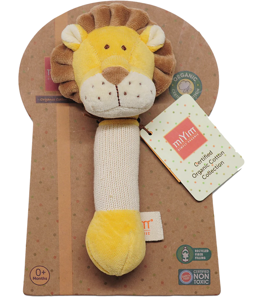 Lion Grasping Rattle
