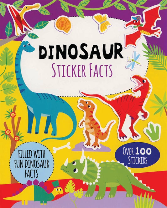 Dinosaur Facts Sticker Book