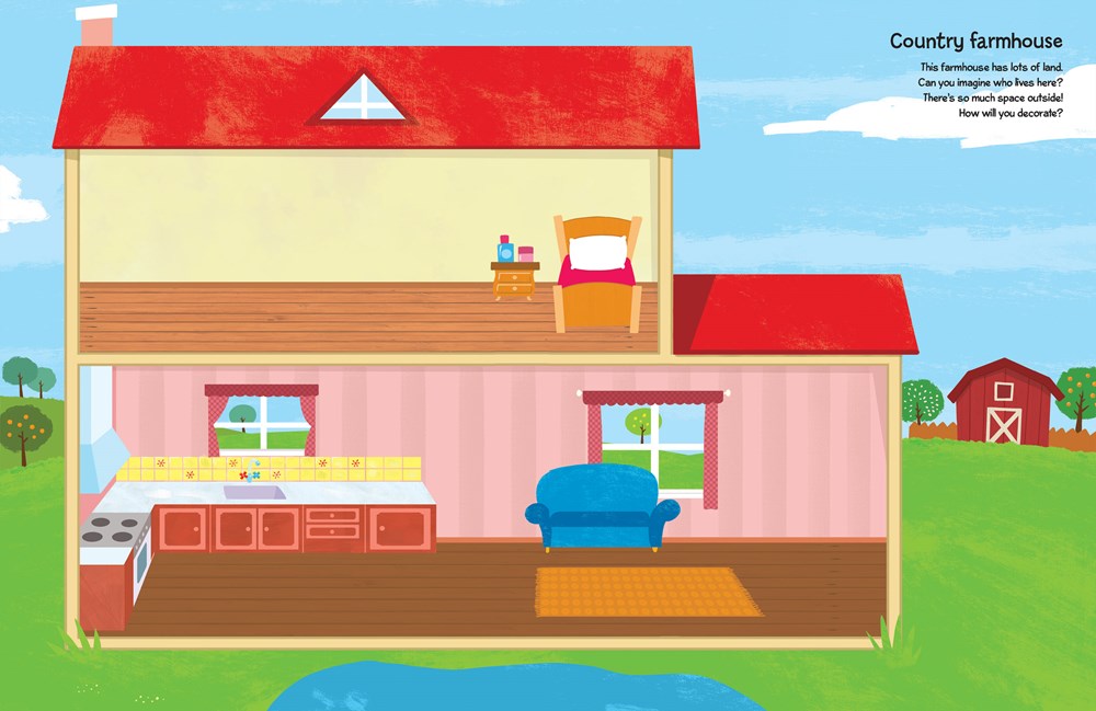 My Sticker World House
