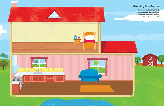 My Sticker World House