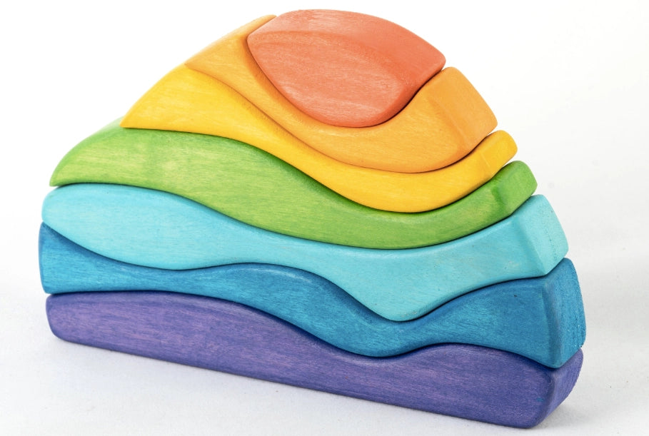 Wooden Waves Stacker