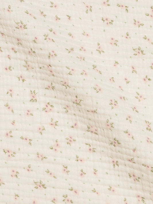 Muslin Swaddle Blanket in Camellia Floral