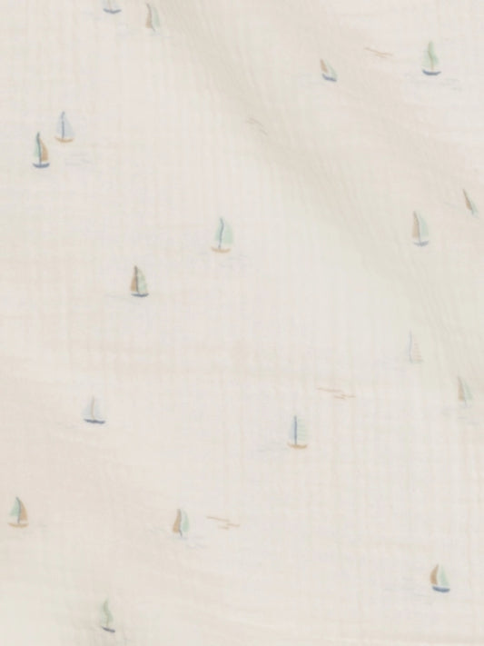 Muslin Swaddle Blanket in Marina