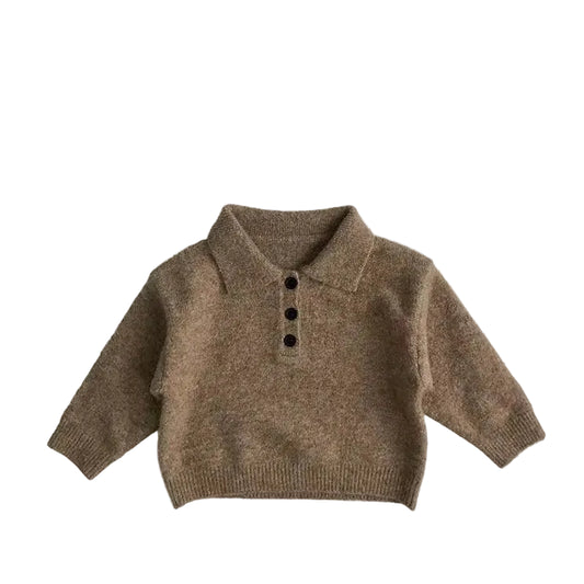 Organic Cotton Collared Sweater