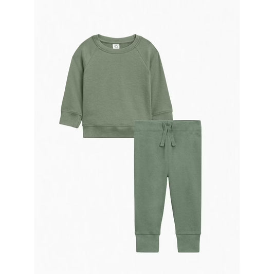 Pullover & Pant Set in Thyme