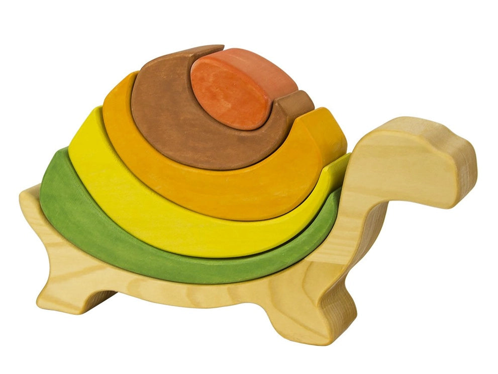 Wooden Turtle Stacker