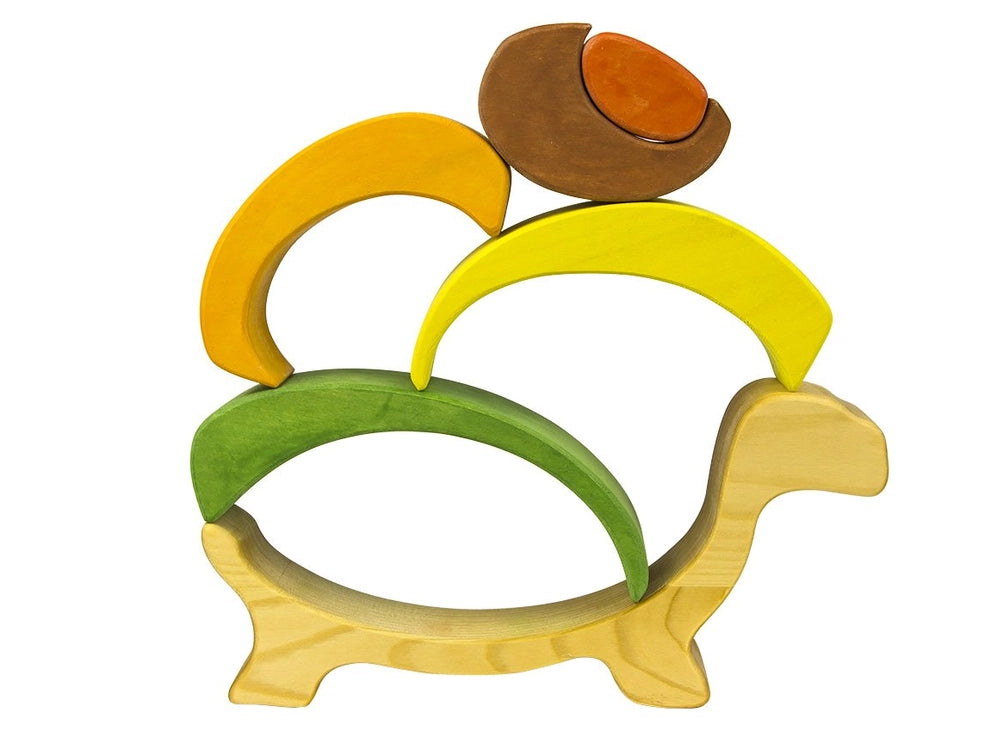 Wooden Turtle Stacker