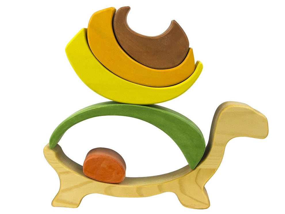 Wooden Turtle Stacker