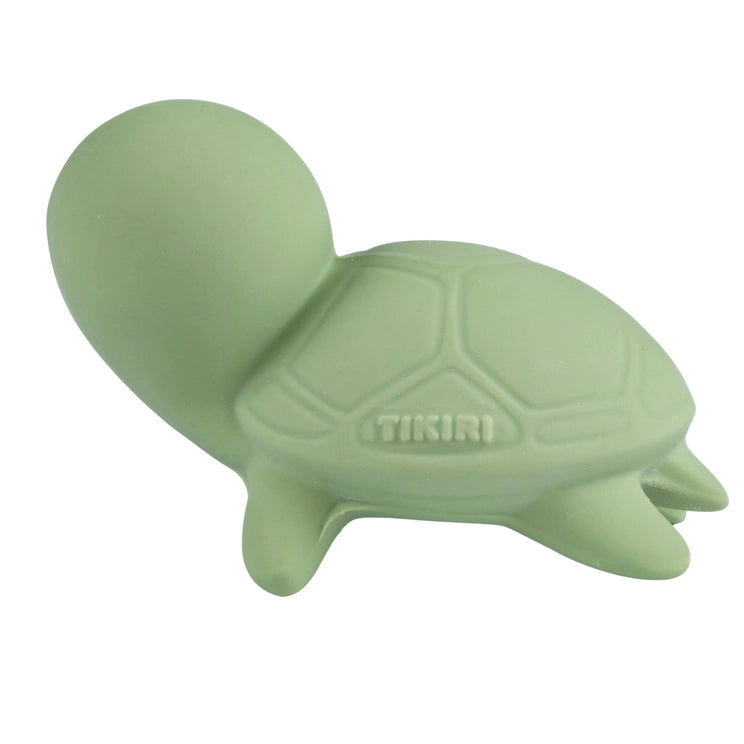 Turtle Organic Natural Rubber Teether & Rattle