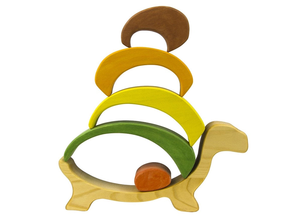 Wooden Turtle Stacker