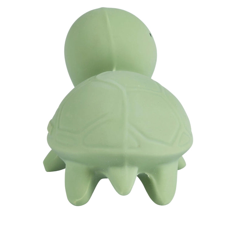 Turtle Organic Natural Rubber Teether & Rattle