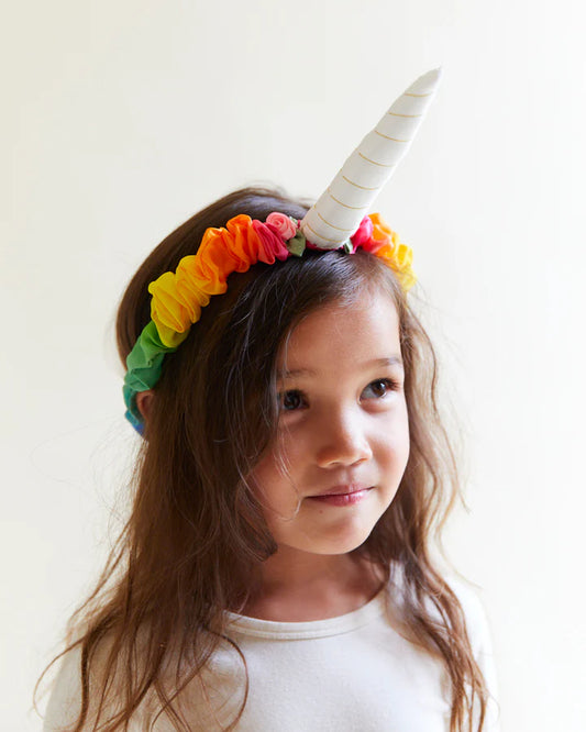 Rainbow Unicorn Horn Headband