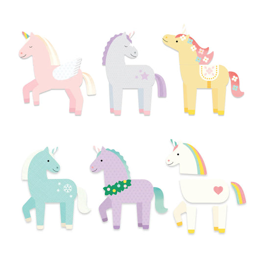 Unicorns on-the-go Magnetic Play Set