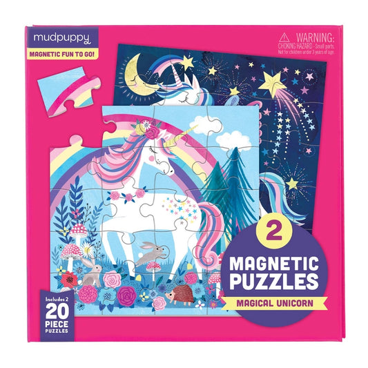 Magical Unicorn Magnetic Puzzles