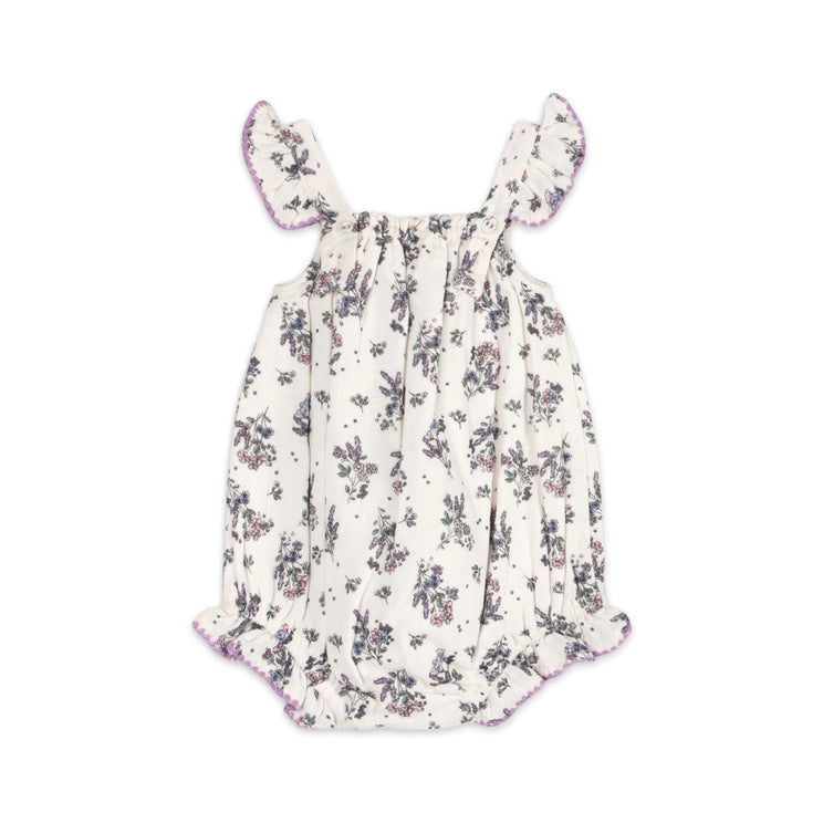 Vivian Floral Romper with Headband