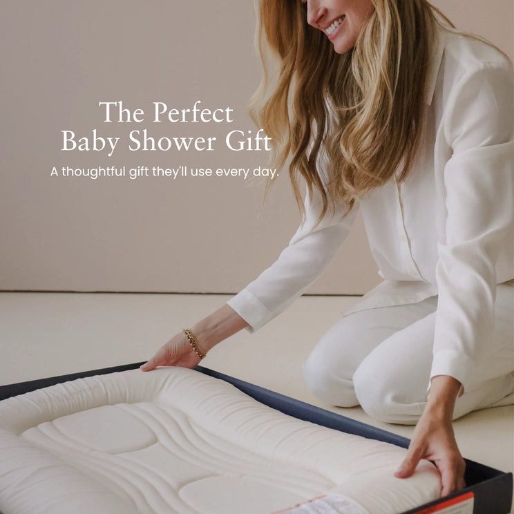 Natural Snuggle Me Organic Infant Lounger Wave
