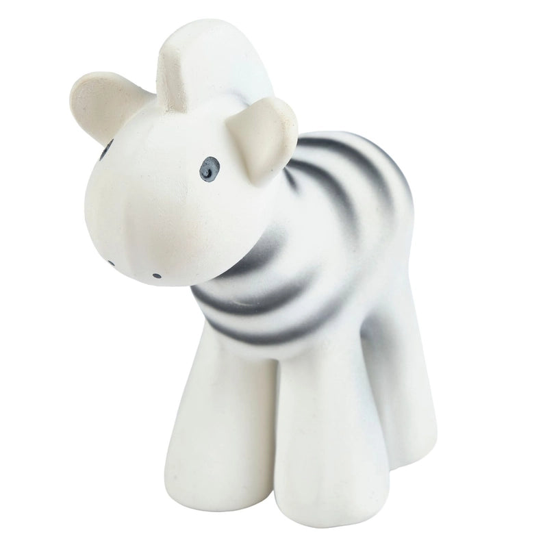 Zebra Organic Natural Rubber Teether & Rattle