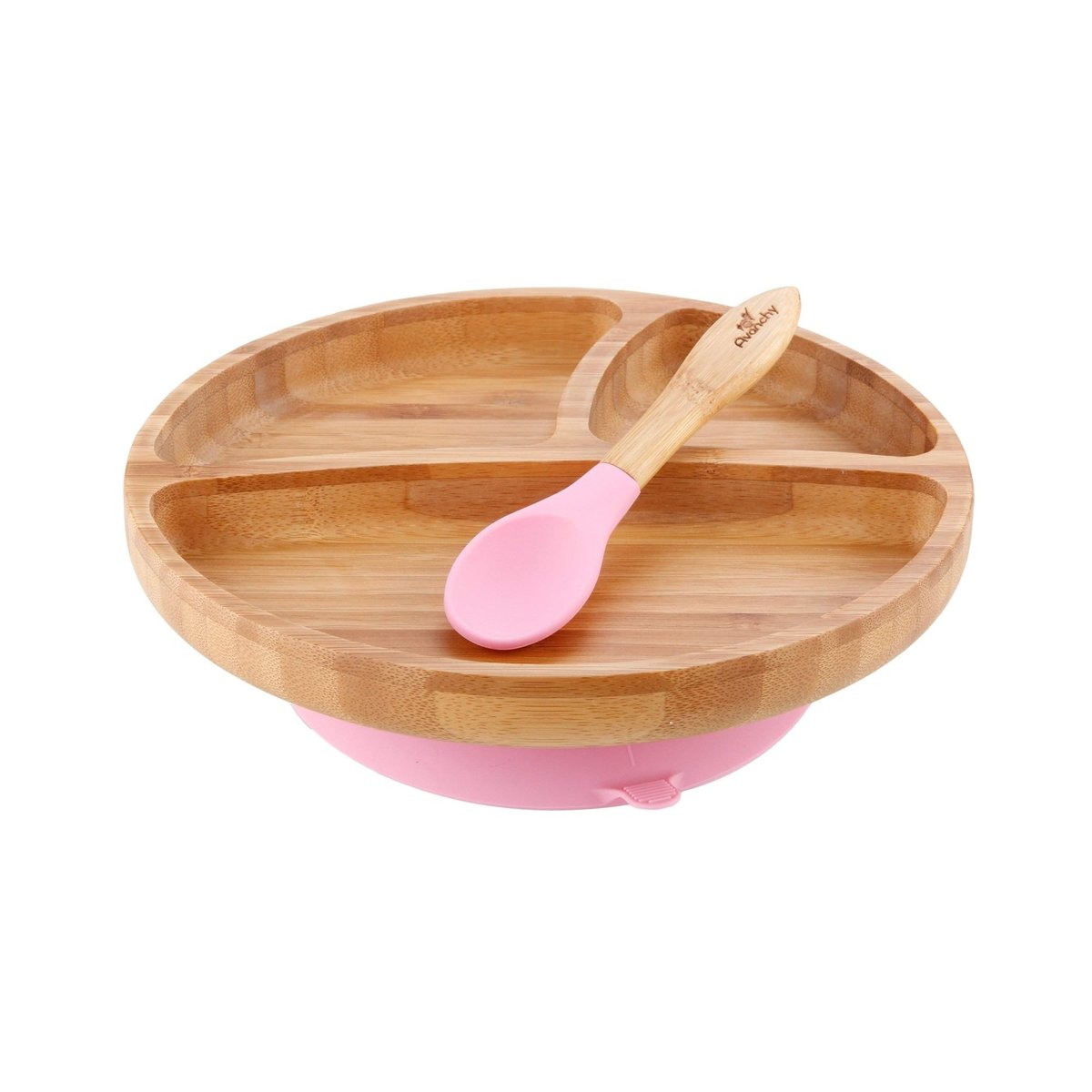 Bamboo Suction Toddler Plate & Spoon