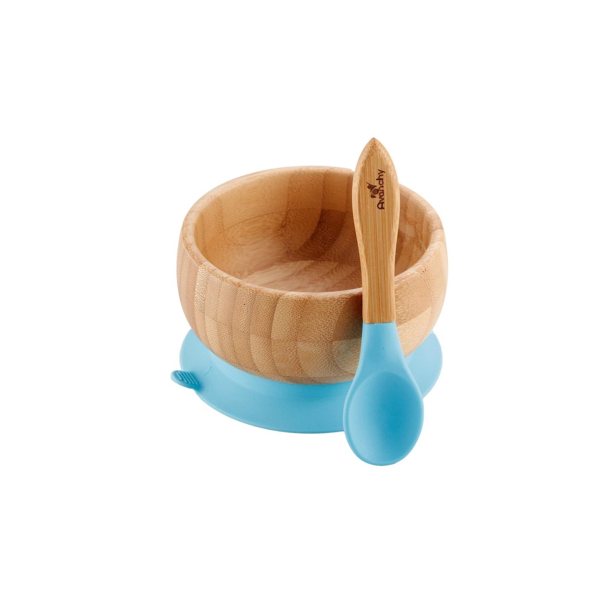 Bamboo Suction Bowl & Spoon