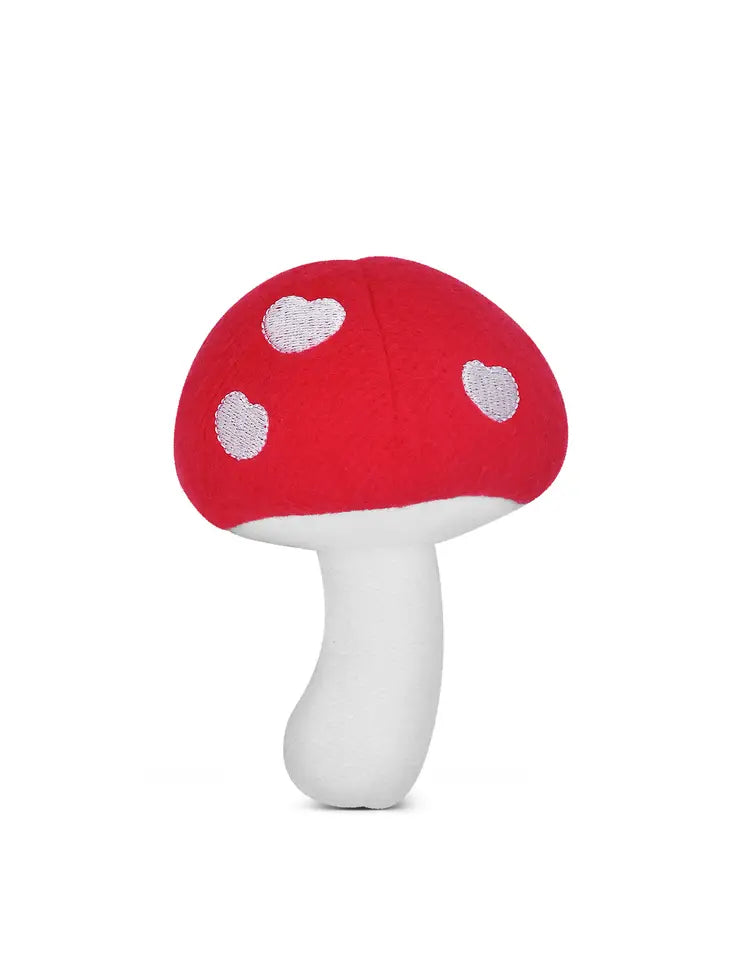 Mushroom Plush Rattle