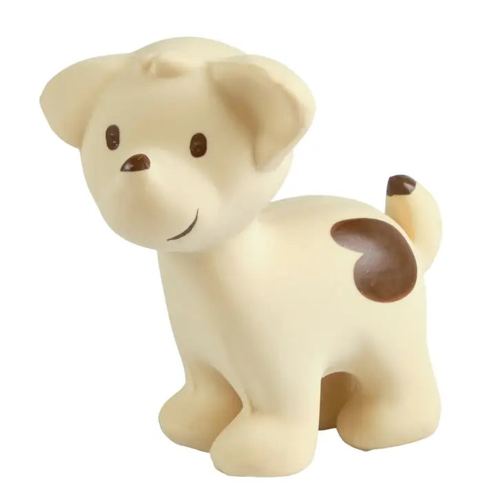 Puppy Organic Natural Rubber Teether & Rattle