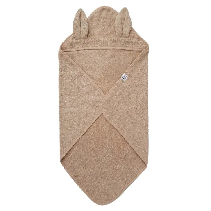 Sand Hooded Towel Rabbit